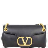 Valentino VLogo Stud Sign Shoulder Bag