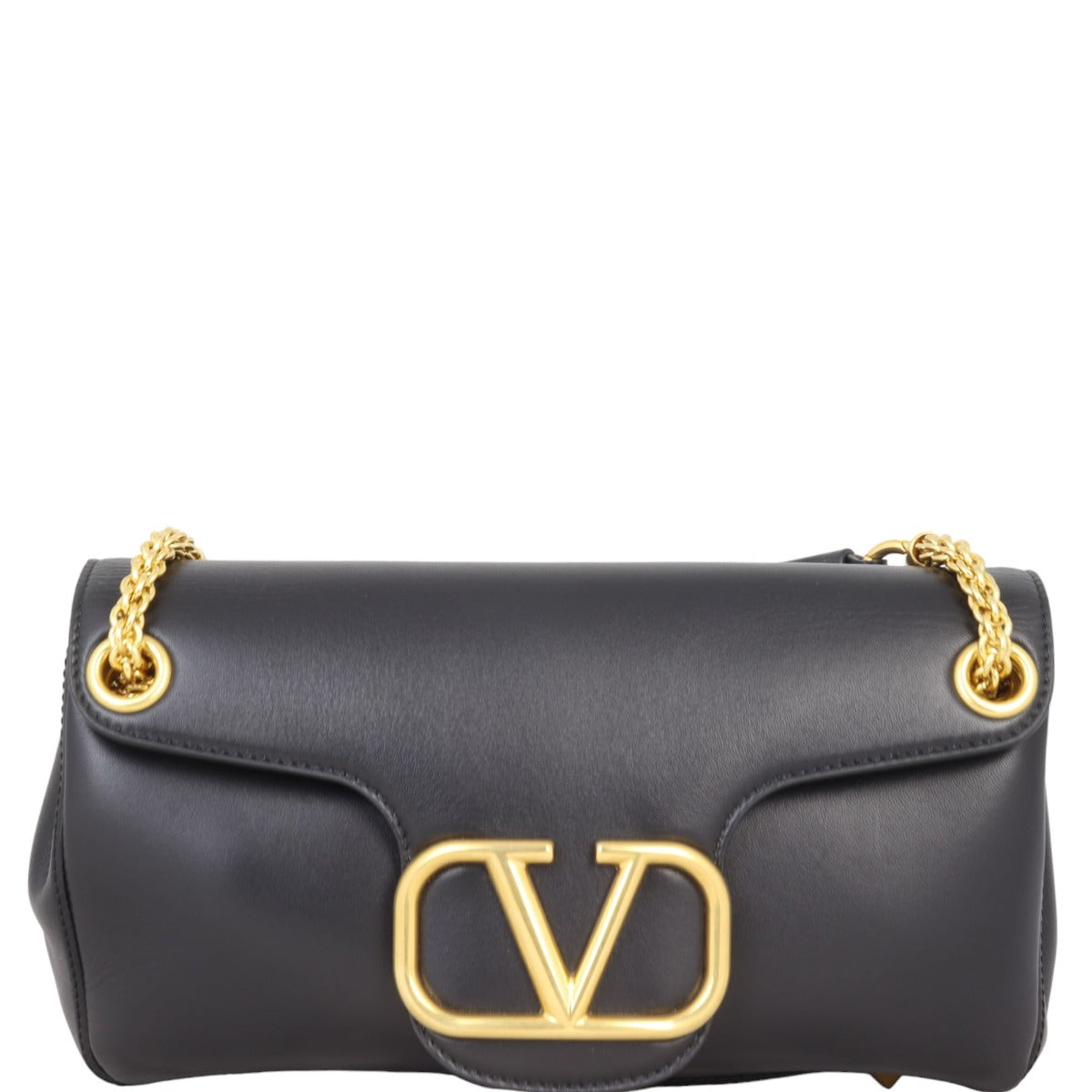 Valentino VLogo Stud Sign Shoulder Bag