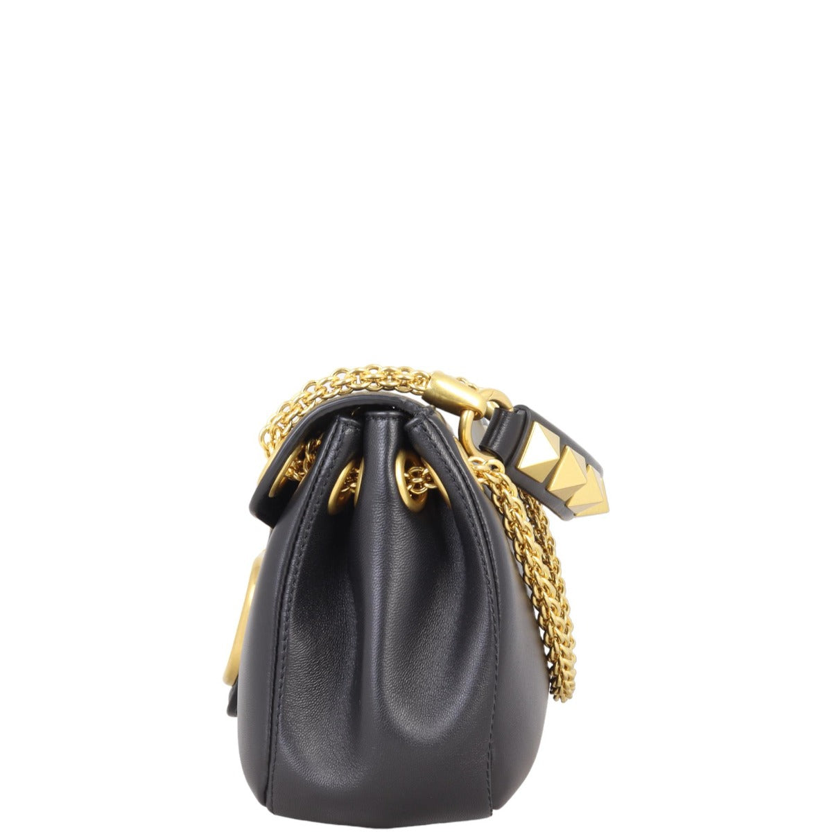 Valentino VLogo Stud Sign Shoulder Bag