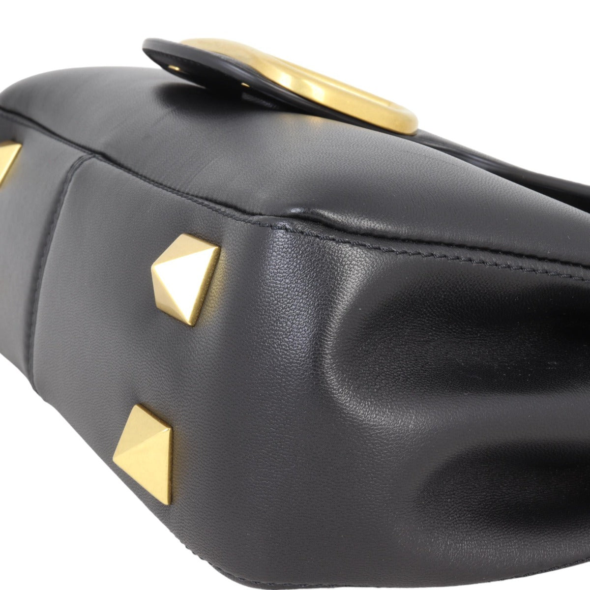 Valentino VLogo Stud Sign Shoulder Bag