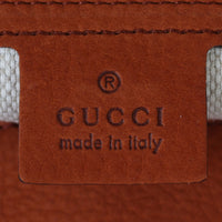 Gucci Soho Chain Shoulder Bag Medium (Tan) Interior Stamp