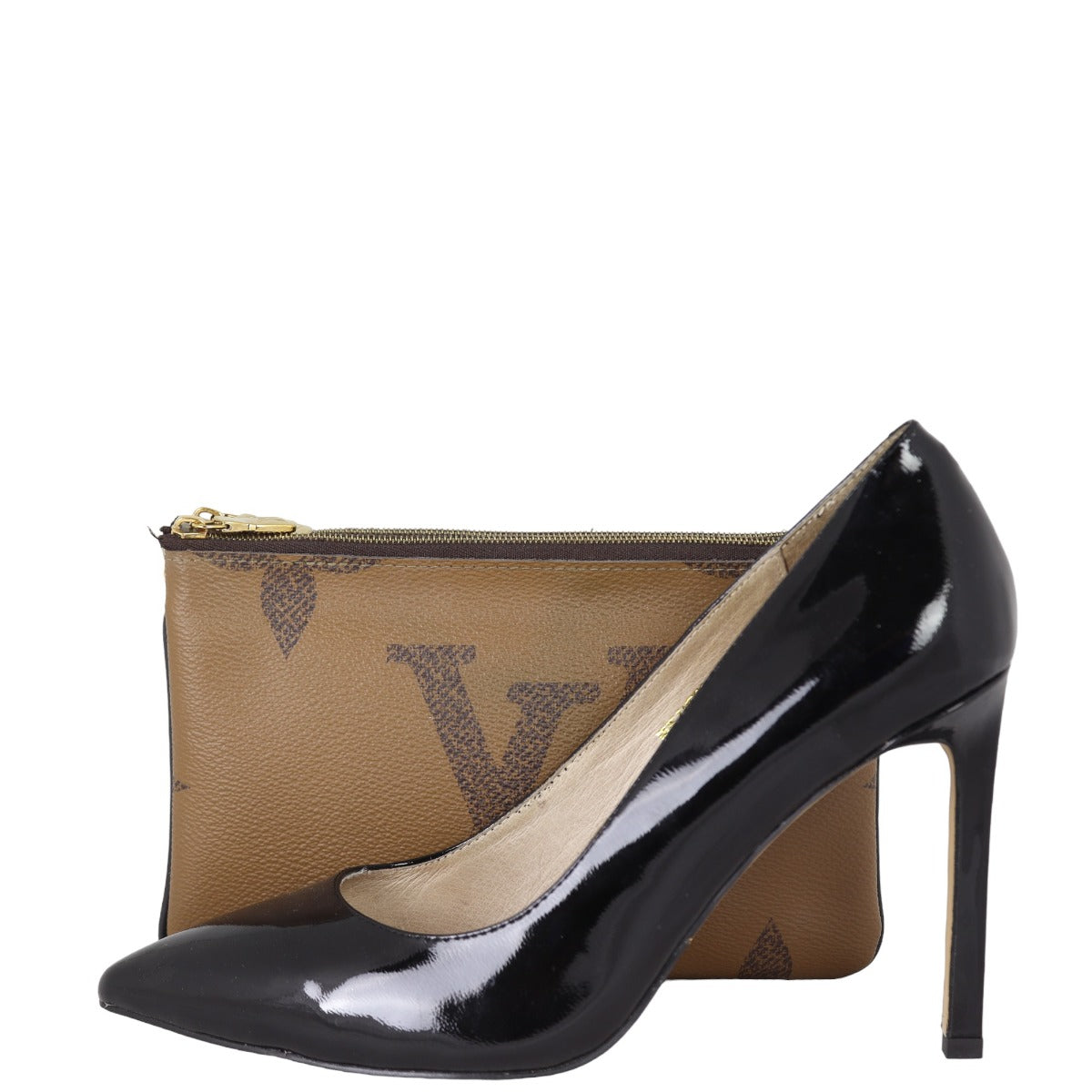 Louis Vuitton Pochette Double Zip Monogram Giant Reverse