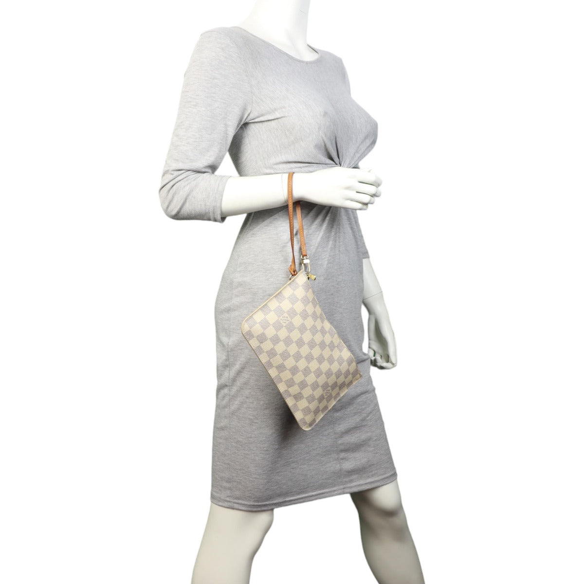 Louis Vuitton Neverfull Pochette Damier Azur