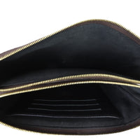 Louis Vuitton Pochette Double Zip Monogram Giant Reverse