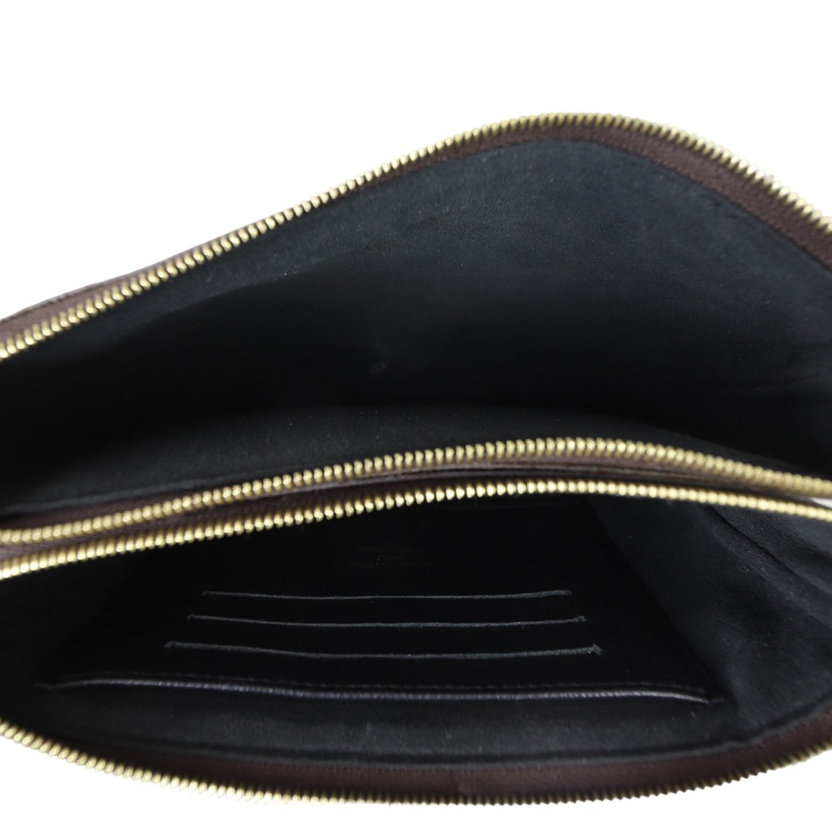 Louis Vuitton Pochette Double Zip Monogram Giant Reverse