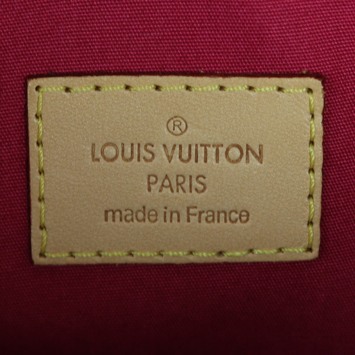 Louis Vuitton Montana Monogram Vernis Interior Stamp