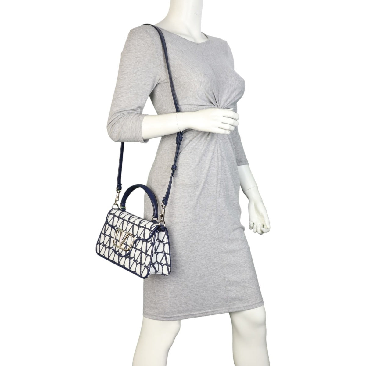 Valentino Vlogo Loco Top Handle Bag