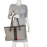 Gucci Ophidia GG Supreme Medium Tote