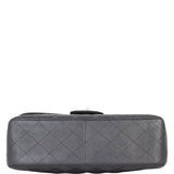 Chanel Classic Double Flap Jumbo | Black Silver Hardware