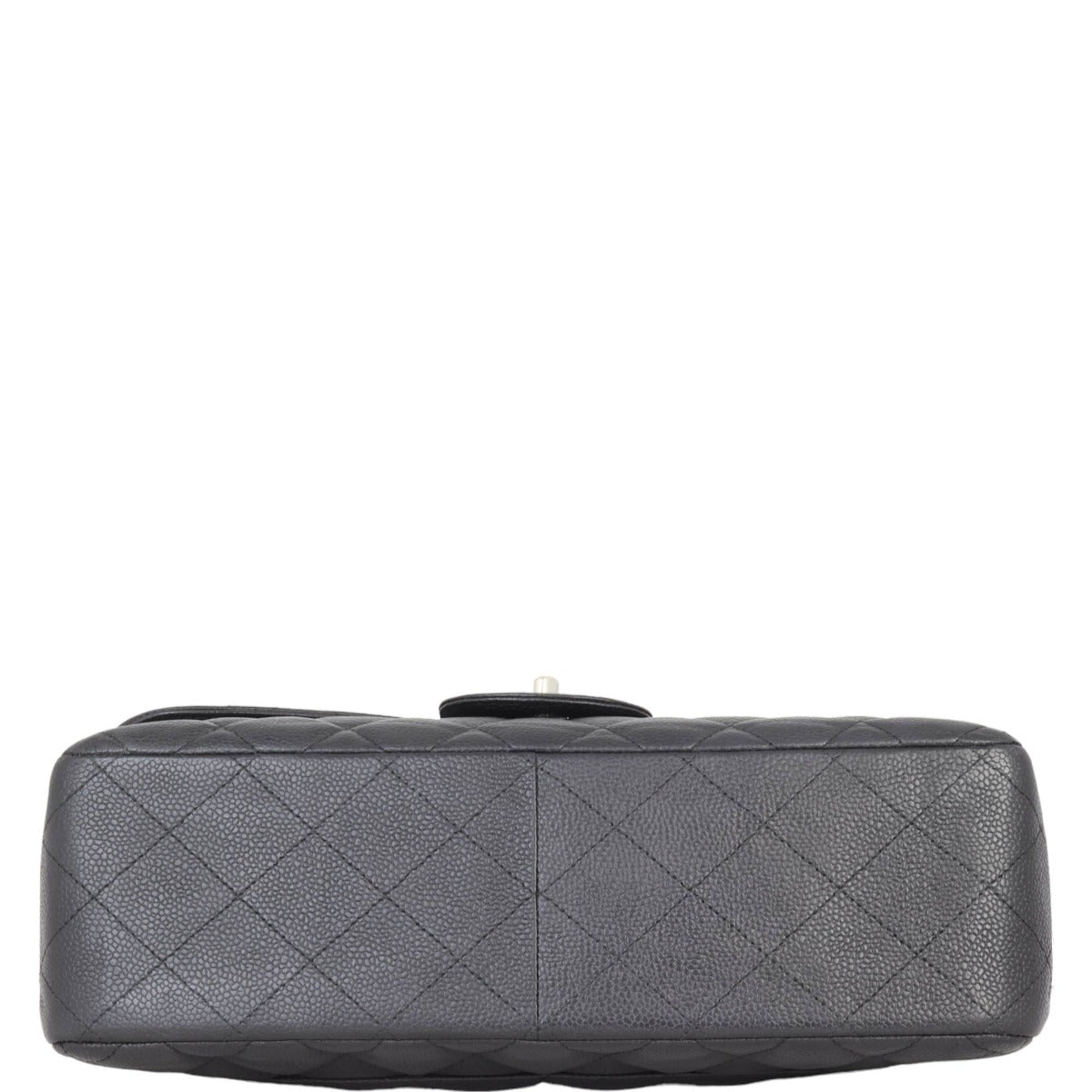 Chanel Classic Double Flap Jumbo | Black Silver Hardware