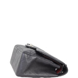 Chanel Classic Double Flap Jumbo | Black Silver Hardware