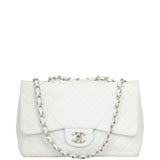 Chanel Classic Single Flap Jumbo | White