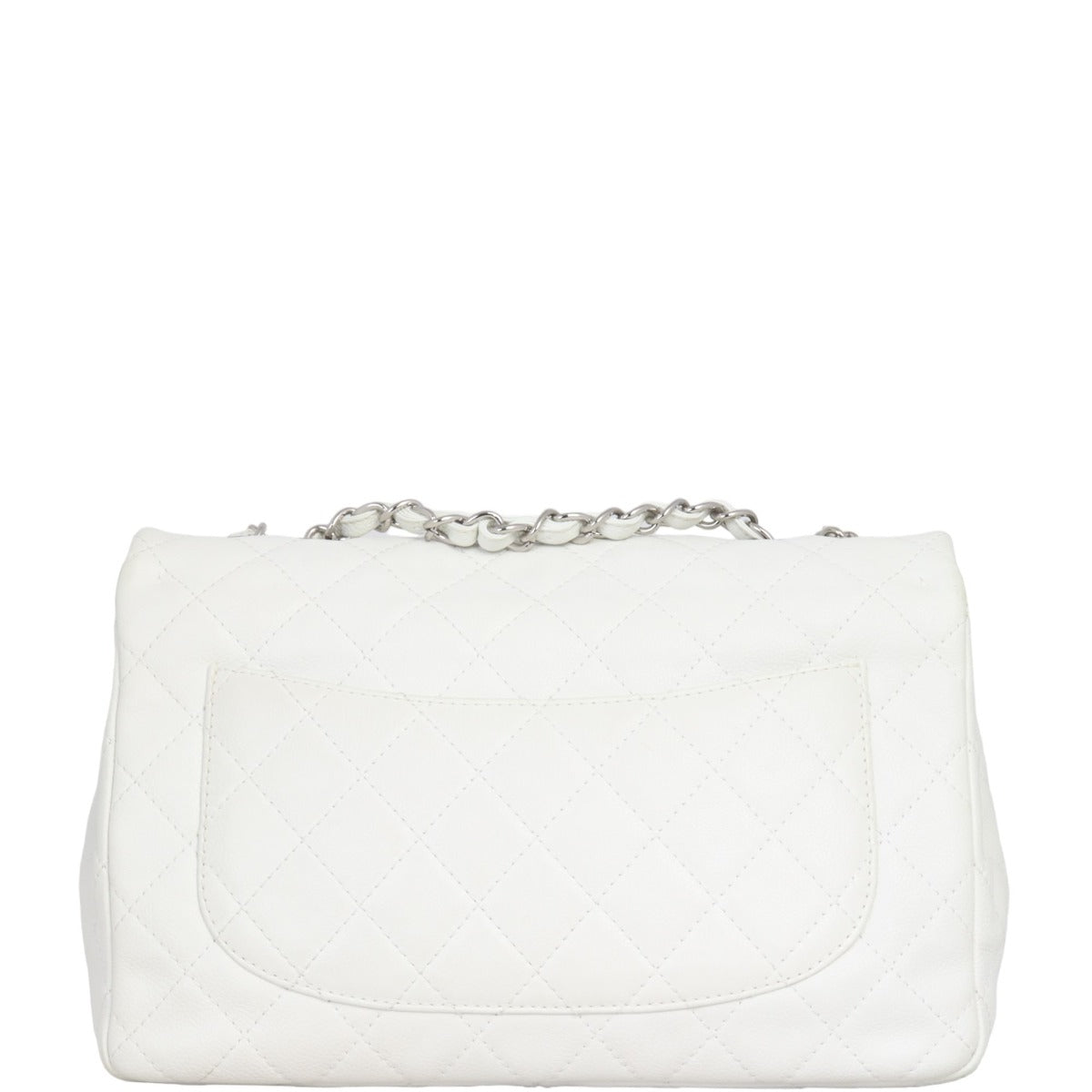 Chanel Classic Single Flap Jumbo | White