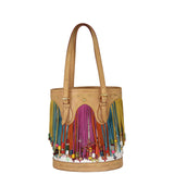 Louis Vuitton Fringe Bucket Bag Monogram Multicolore