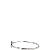 Tiffany & Co T Wire 18k White Gold Diamond Bracelet