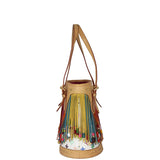 Louis Vuitton Fringe Bucket Bag Monogram Multicolore