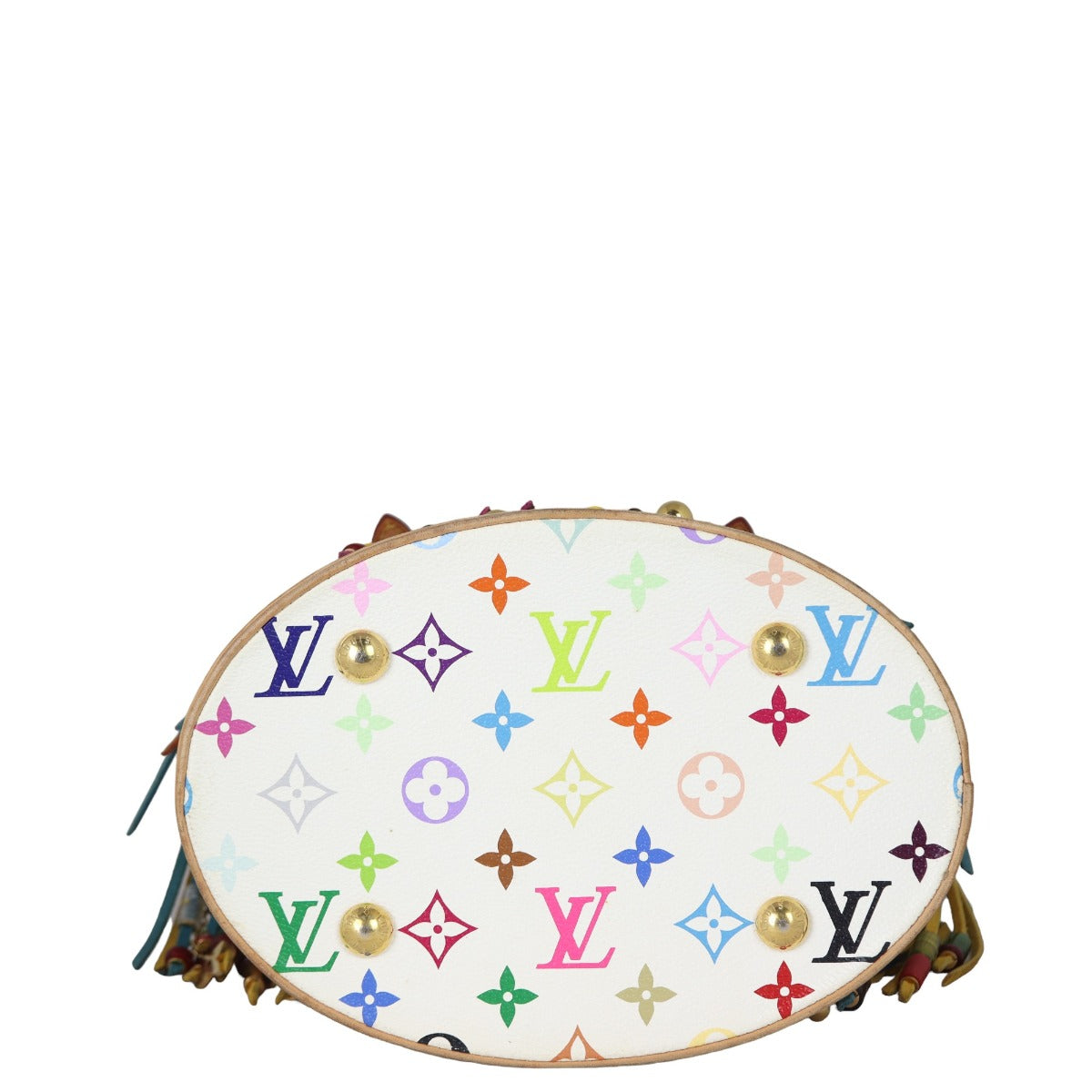 Louis Vuitton Fringe Bucket Bag Monogram Multicolore