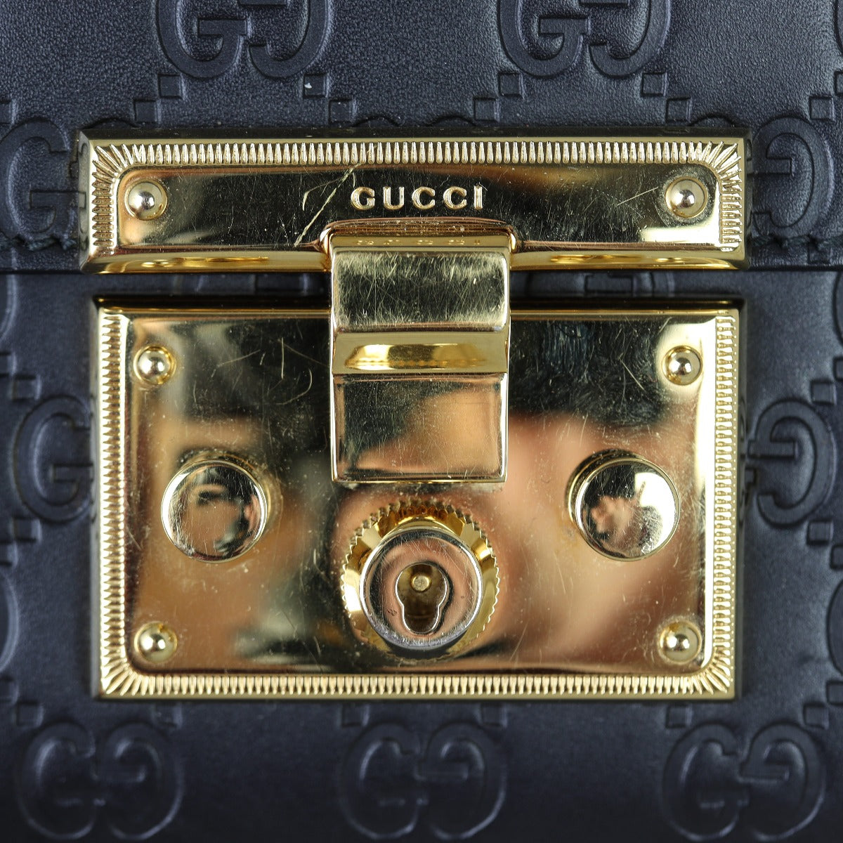 Gucci GG Padlock Small Shoulder Bag Hardware