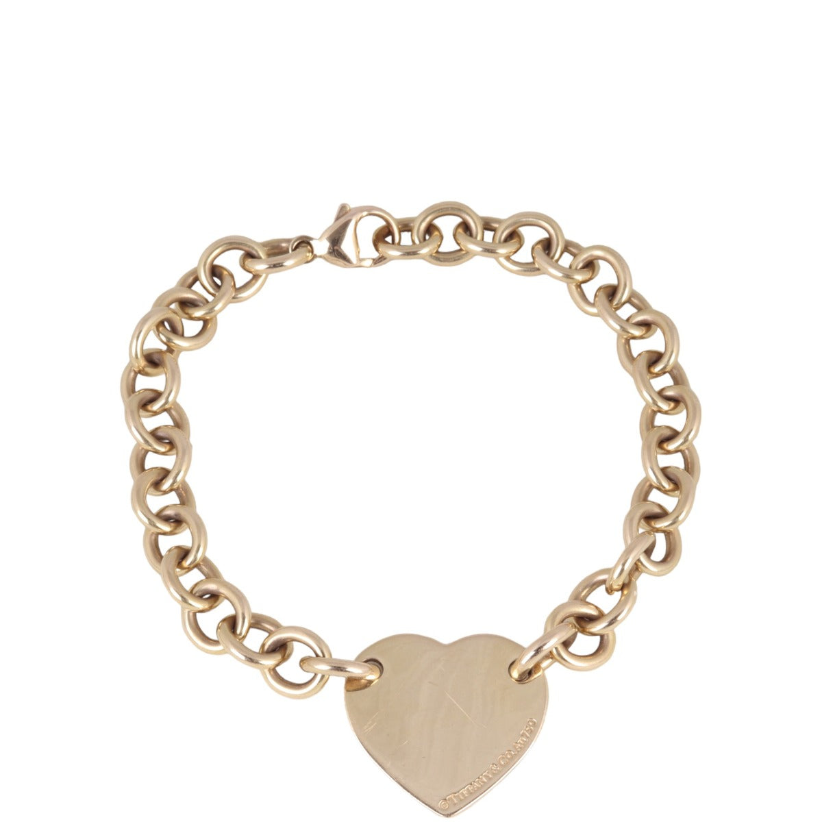 Tiffany & Co. Return To Tiffany Heart Tag 18k Rose Gold Bracelet