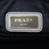 Prada Vitello Phenix Crossbody Bag Interior Stamp