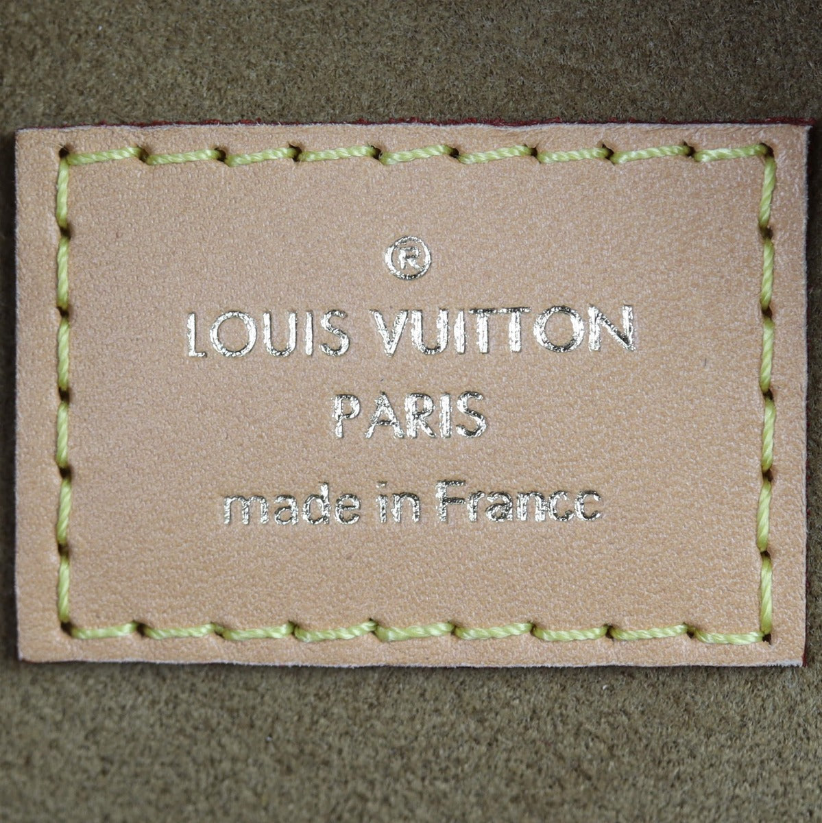 Louis Vuitton Boite Chapeau Souple Monogram Interior Stamp