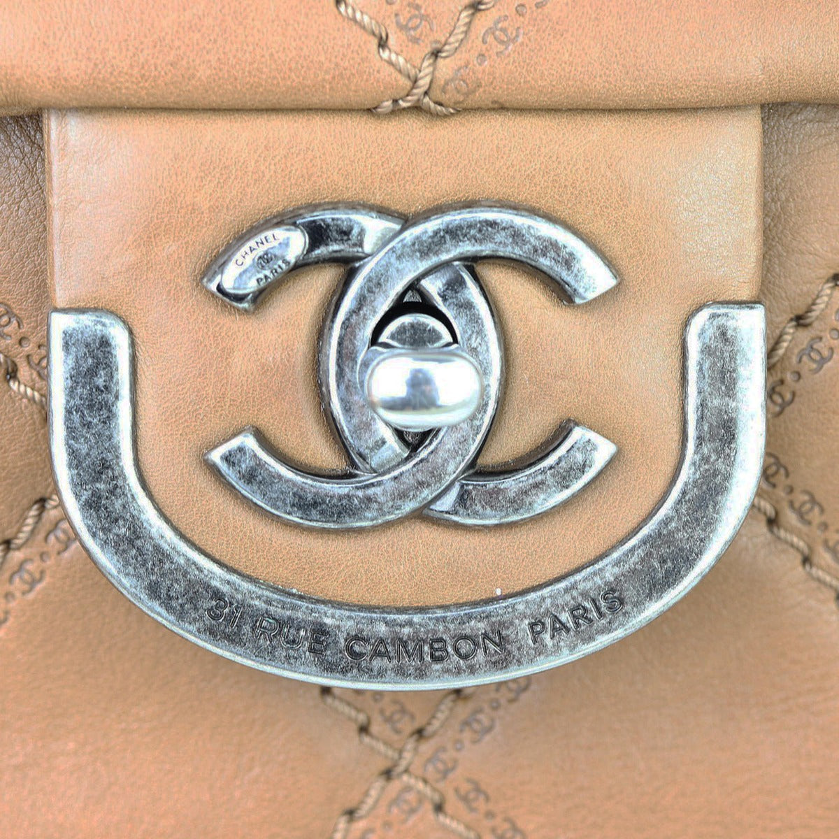 Chanel Coco Sporran Jumbo Flap Bag Hardware