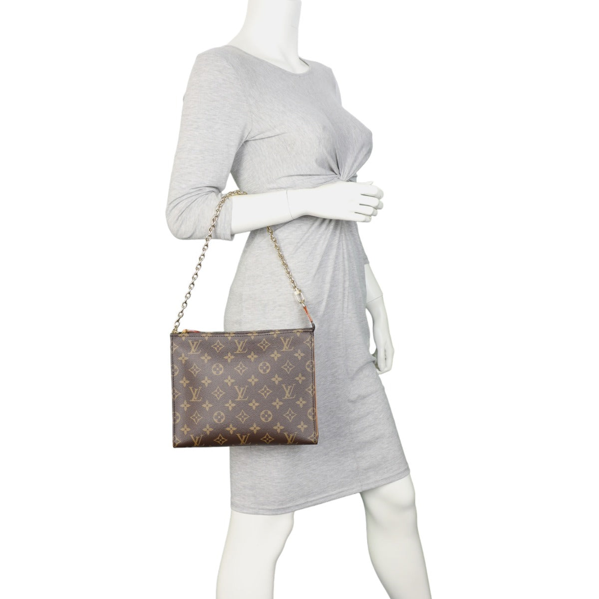 Louis Vuitton Toiletry Pouch On Chain Monogram