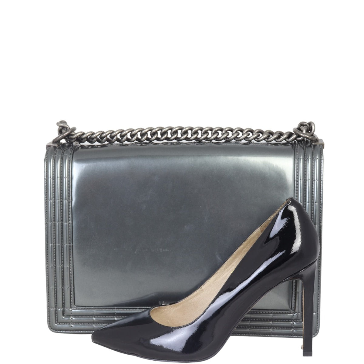 Chanel Boy Large Glazed