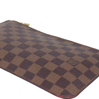 Louis Vuitton Neverfull Pochette Damier Ebene