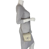 Chanel Python Flap Bag Extra Mini | Gold