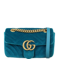 Gucci Marmont Velvet Mini Shoulder Bag