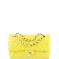 Chanel Classic Double Flap Medium Patent Front