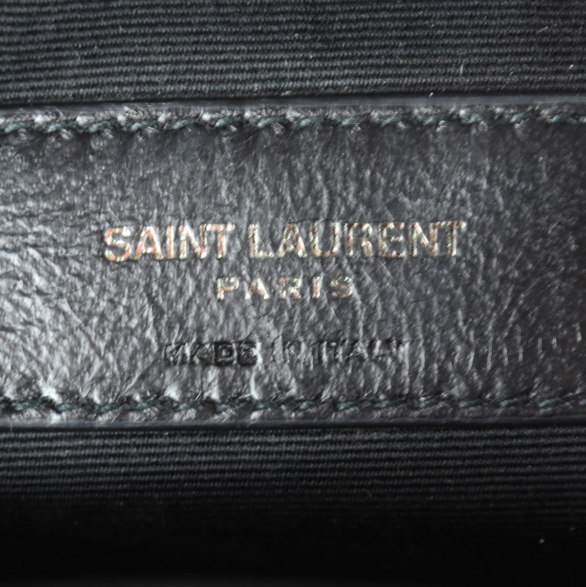 Saint Laurent Loulou Puffer Medium Interior Stamp