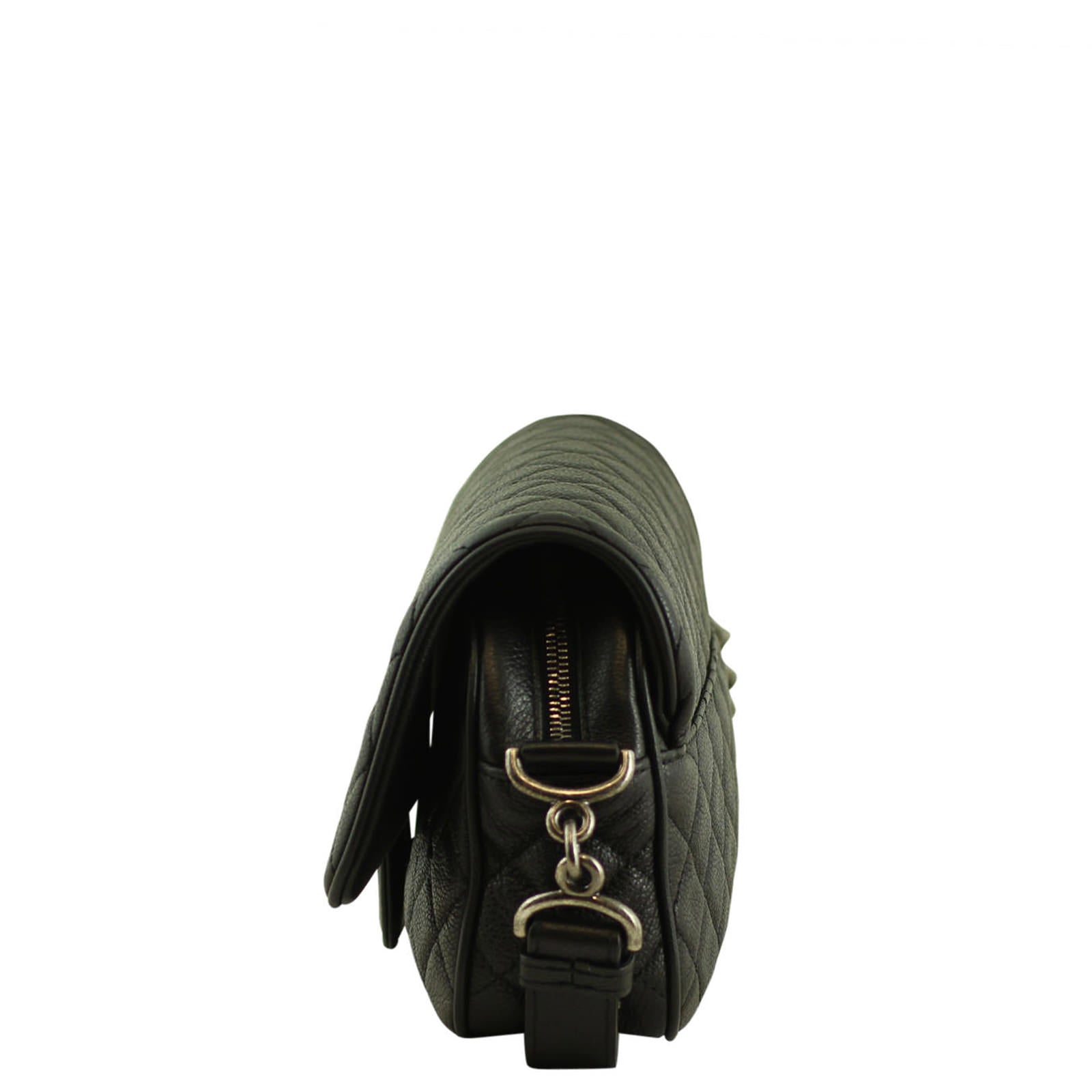 Chanel Medium Chain Classic Flap Bag Side