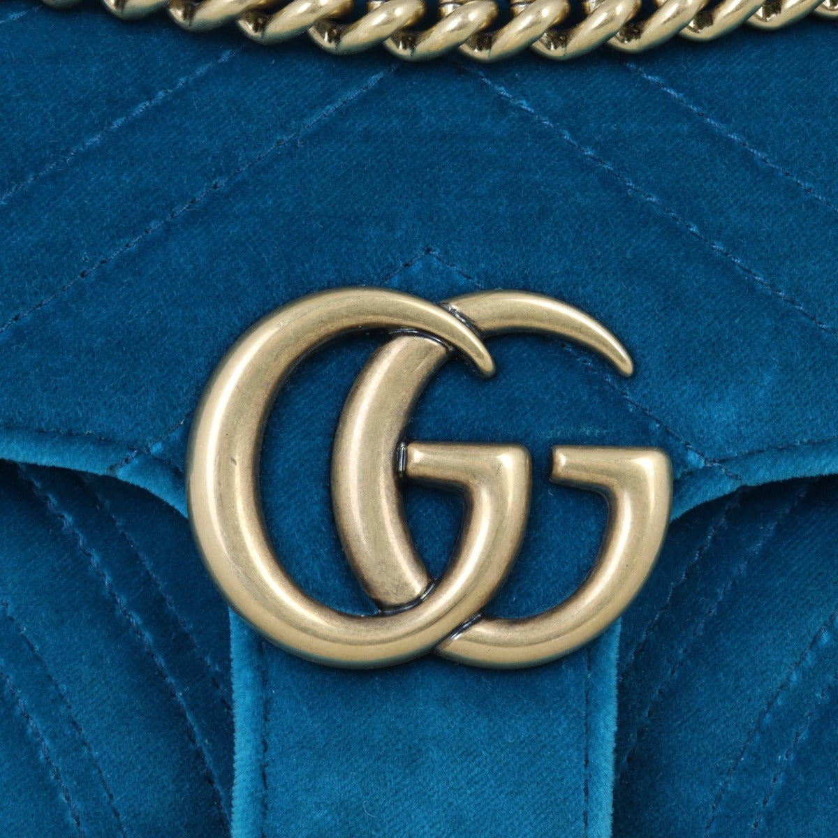 Gucci Marmont Velvet Mini Shoulder Bag