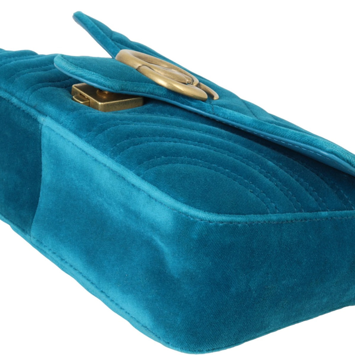 Gucci Marmont Velvet Mini Shoulder Bag