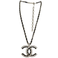 Chanel CC Pearl Crystal Necklace