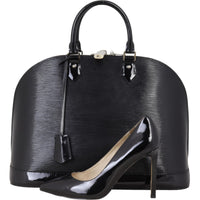 Louis Vuitton Alma MM Epi Electric | Black