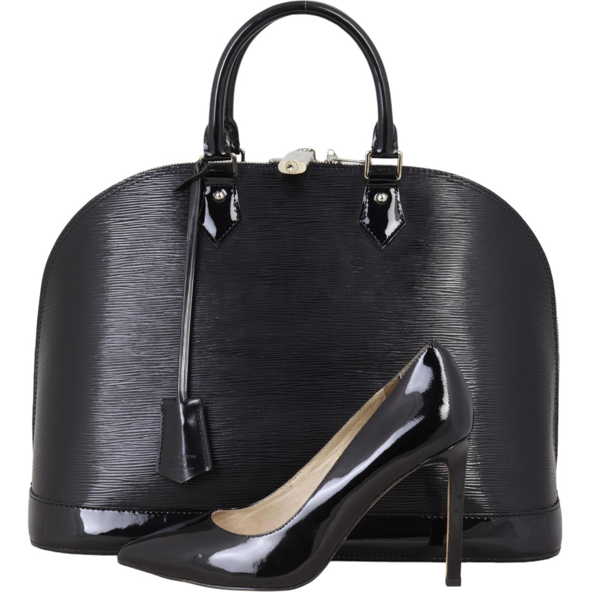 Louis Vuitton Alma MM Epi Electric | Black