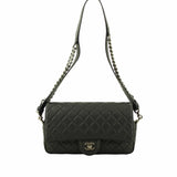 Chanel Medium Chain Classic Flap Bag Front Strap