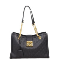 Gucci Guccissima Padlock Tote Medium