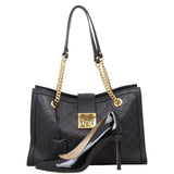 Gucci Guccissima Padlock Tote Medium