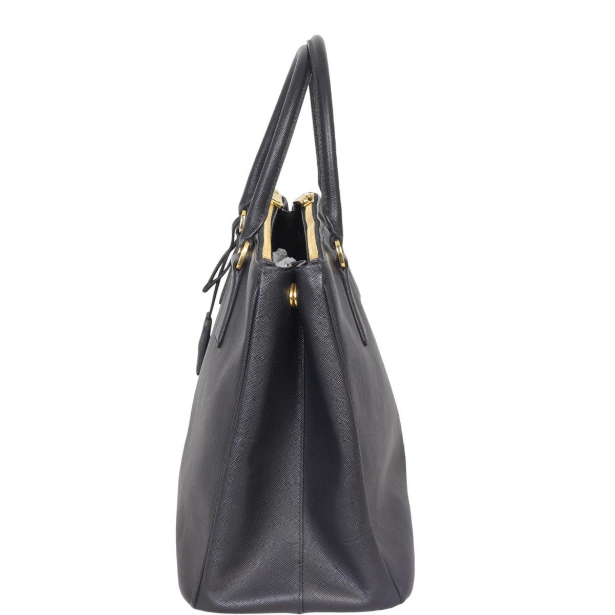 Prada Saffiano Lux Galleria Double Zip Tote Medium