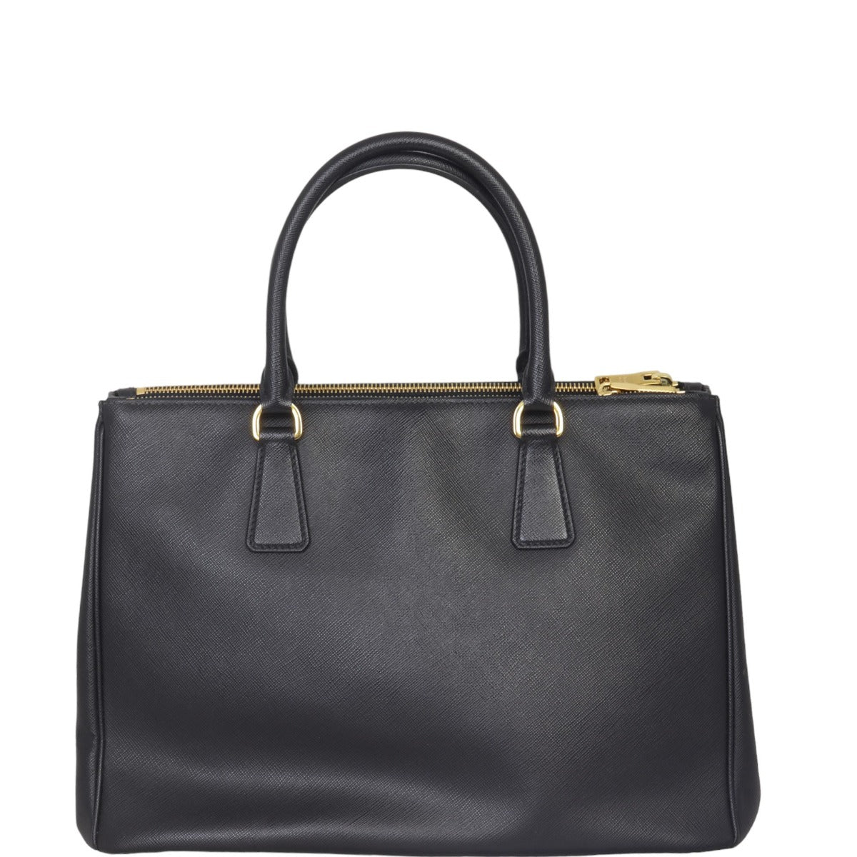 Prada Saffiano Lux Galleria Double Zip Tote Medium
