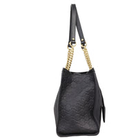 Gucci Guccissima Padlock Tote Medium