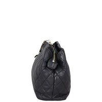 Chanel CC Zip Charm Quilted Tote