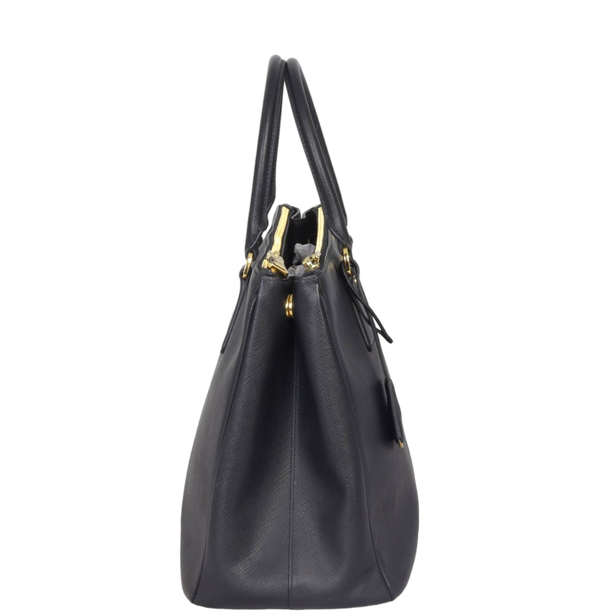 Prada Saffiano Lux Galleria Double Zip Tote Medium