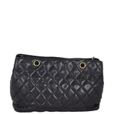 Chanel CC Zip Charm Quilted Tote