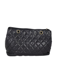 Chanel CC Zip Charm Quilted Tote