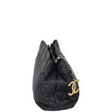 Chanel CC Zip Charm Quilted Tote